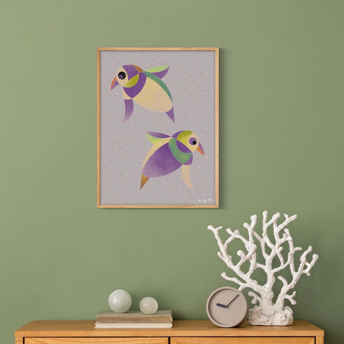 Pengubirds Art Print, Bird Characters - Image 2