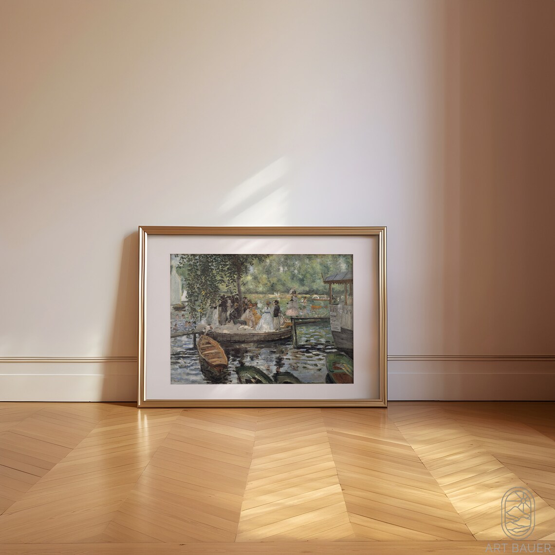 Renoir La Grenouillere Art Print, Impressionist - Image 2