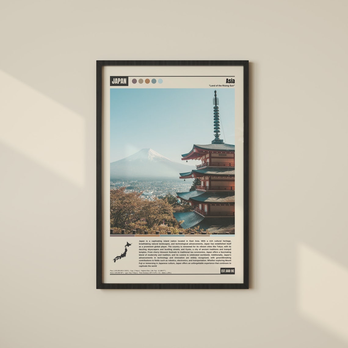 Japan Poster Japan Wall Art Oil Paint Japan Print Japan Photo Japan Wall Decor Japan Poster Print Japan Decoration Japan Art
