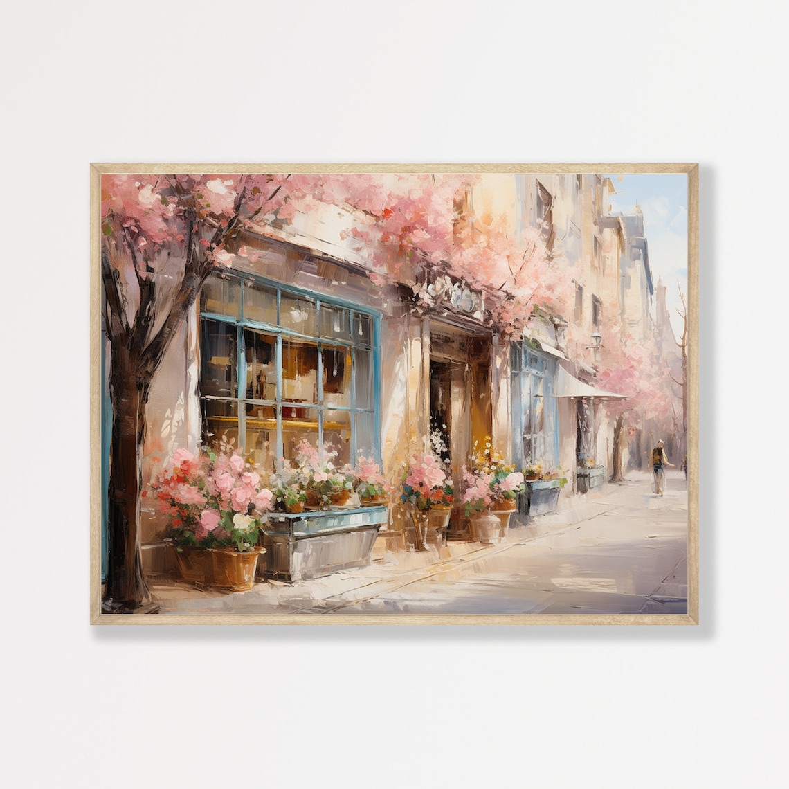 Paris Vintage Travel Poster, Retro Home Decor
