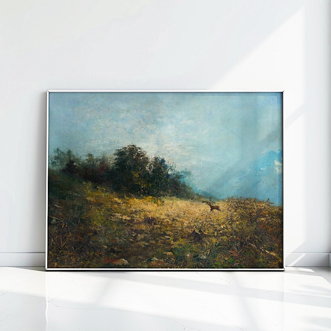 Vintage Realist Landscape, Glade Art Print - Image 2