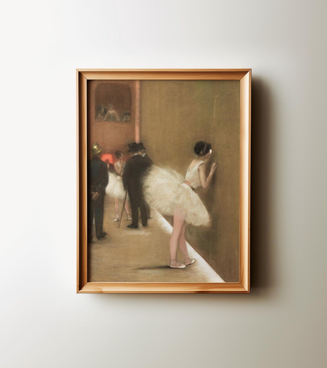 Vintage Ballet Ballerina Art Print for Girls Room - Image 2