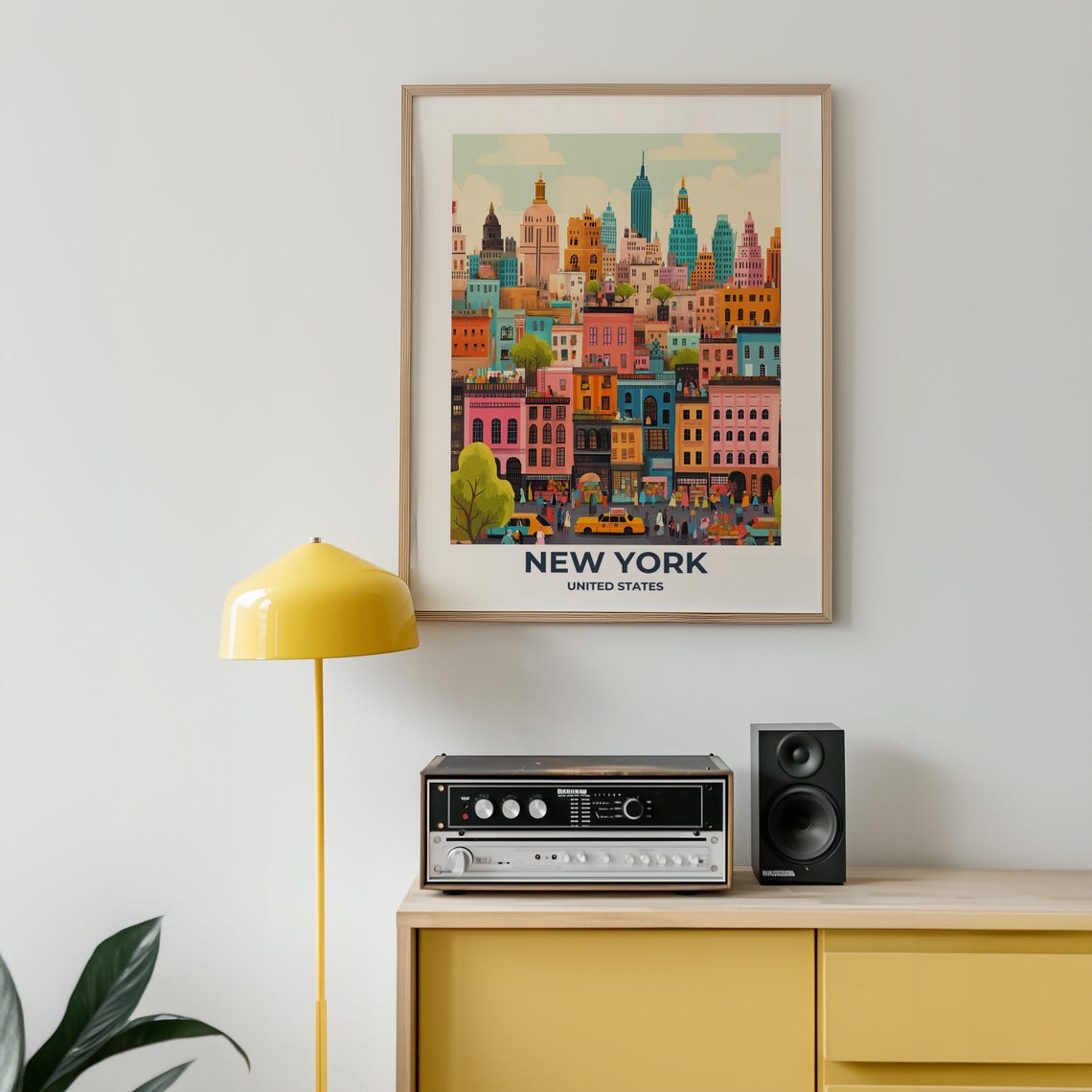 New York Travel Poster New York Poster New York Travel Print New York City Print Travel Print Travel Poster New York Wall Decor 012 - Image 4