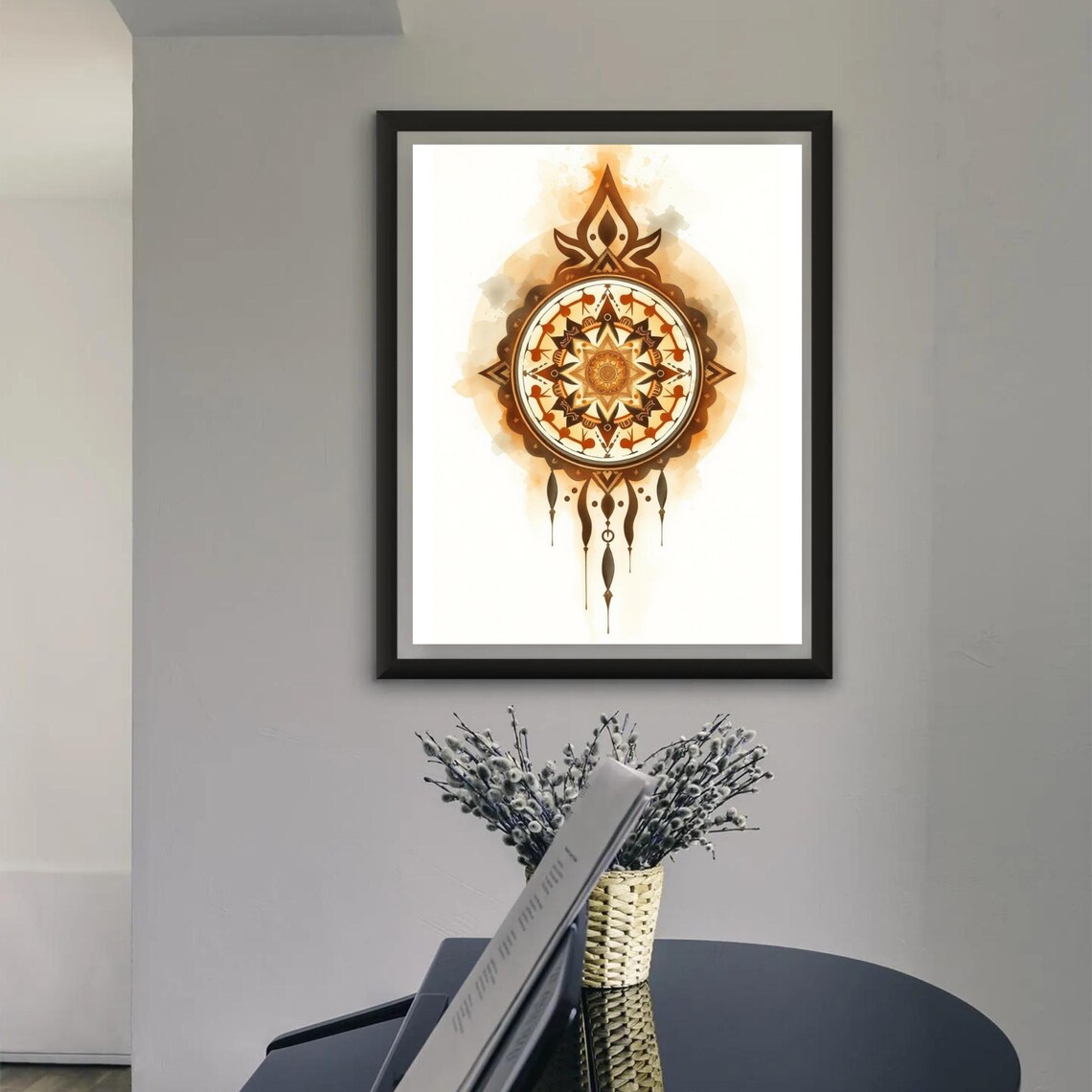 Aztec Empire Pattern, Minimalist Mexican Decor - Image 3
