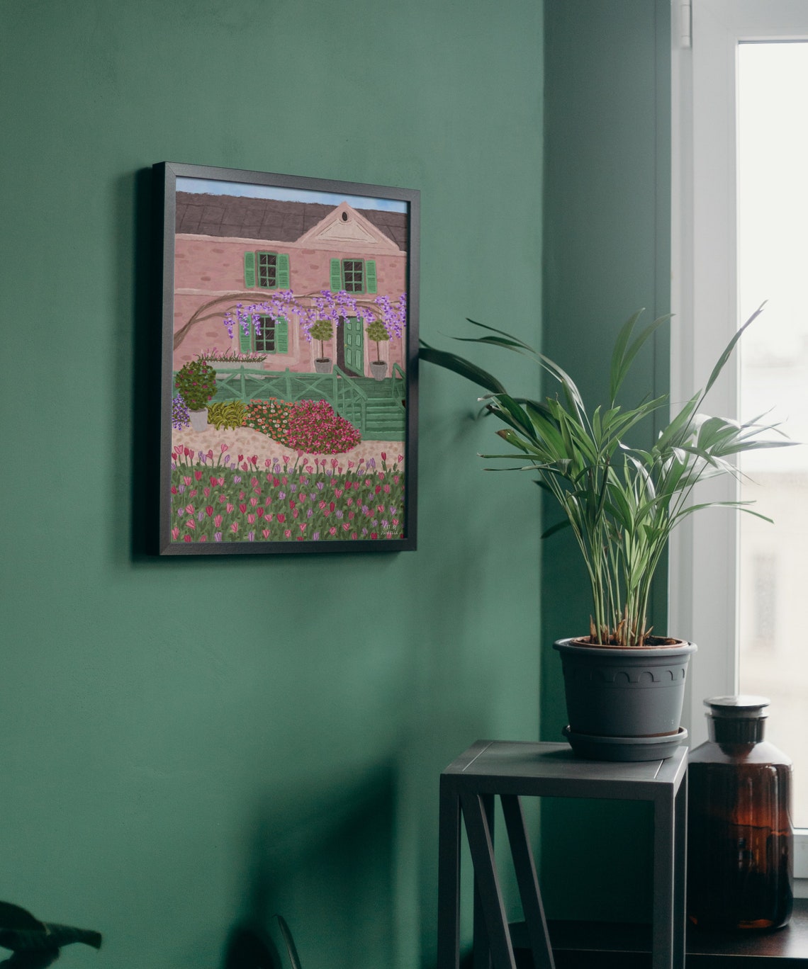 Claude Monet Retro Travel Poster - Image 4