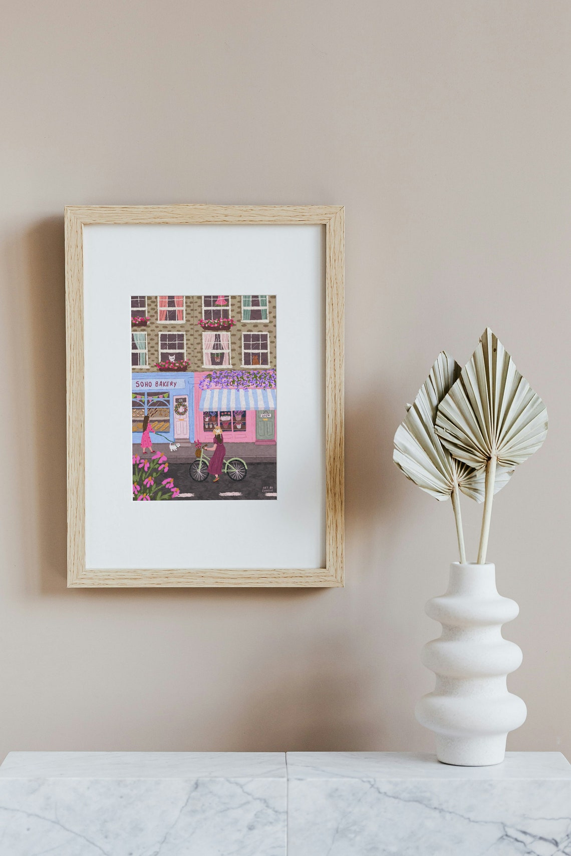 Soho Street Art Print, London Illustration - Image 4