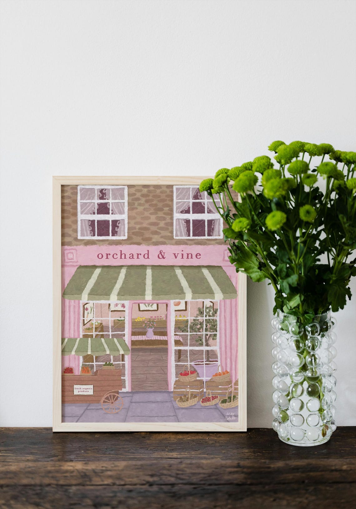 Fruit And Veg Store Print, Kitchen Wall Art - Image 2