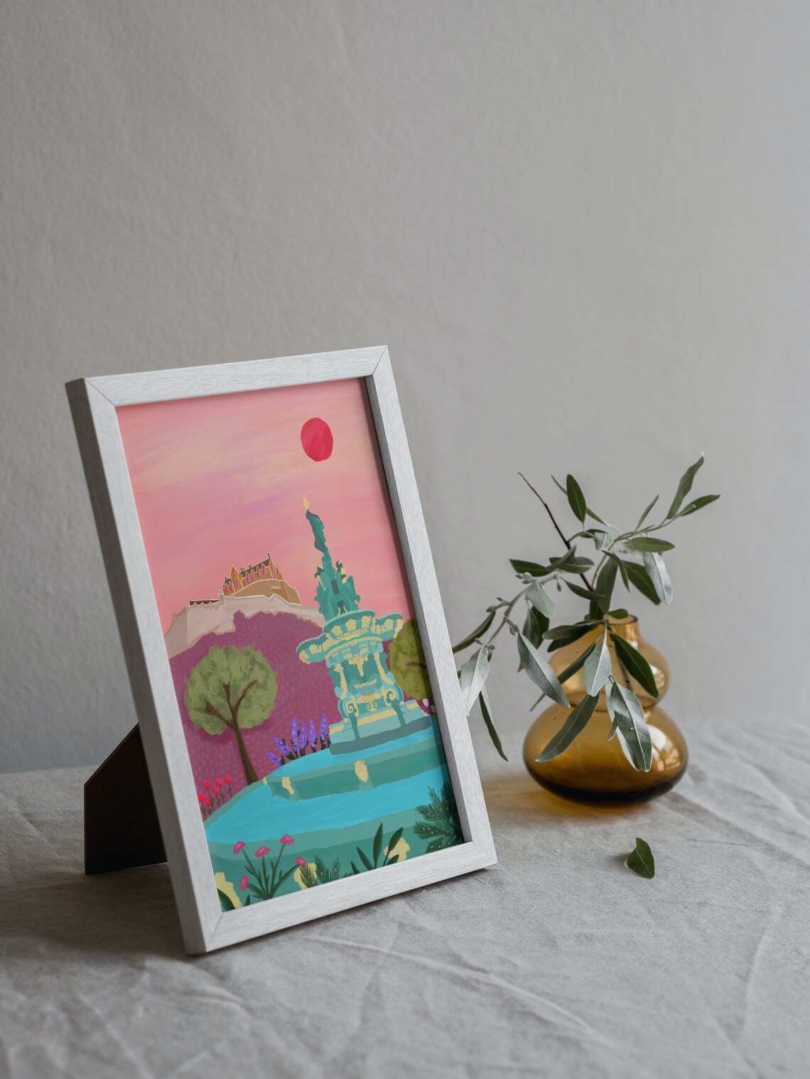 Edinburgh Travel Poster - Image 5