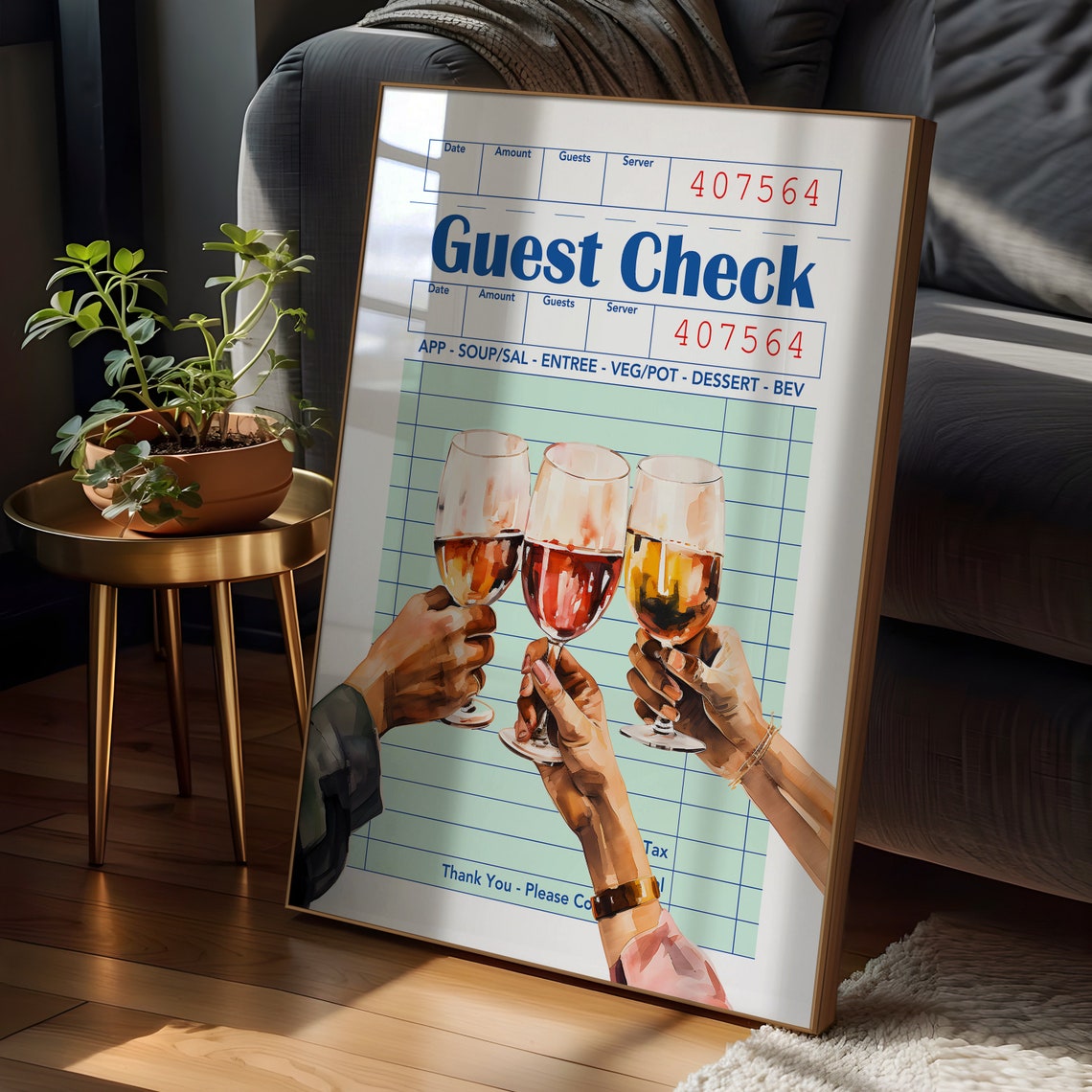 Sizes Included Frame Sizing Chart Guide Poster for Perfect Fit Art - Image 3