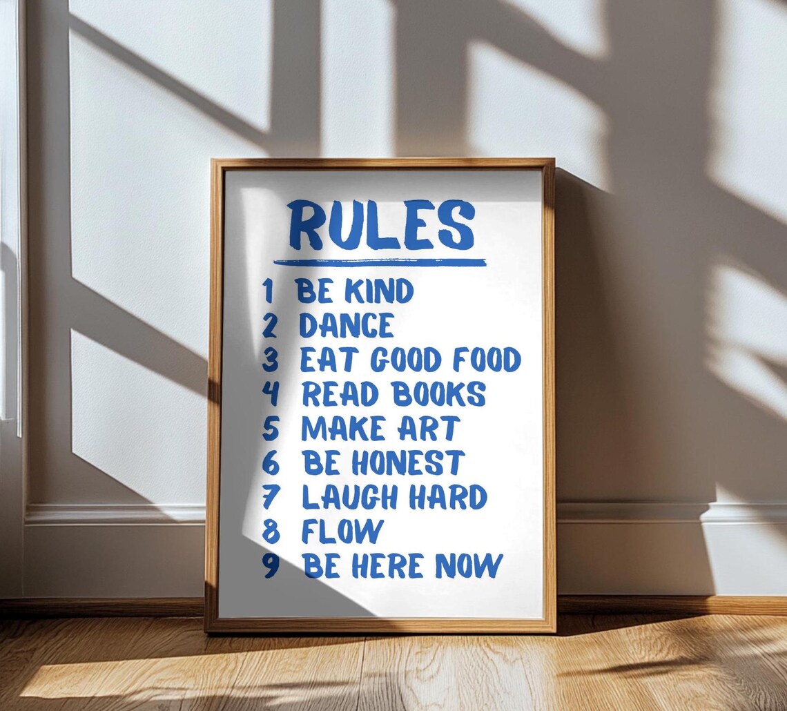 Minimalist Motivational Rules, Positive Life Quotes - Image 4