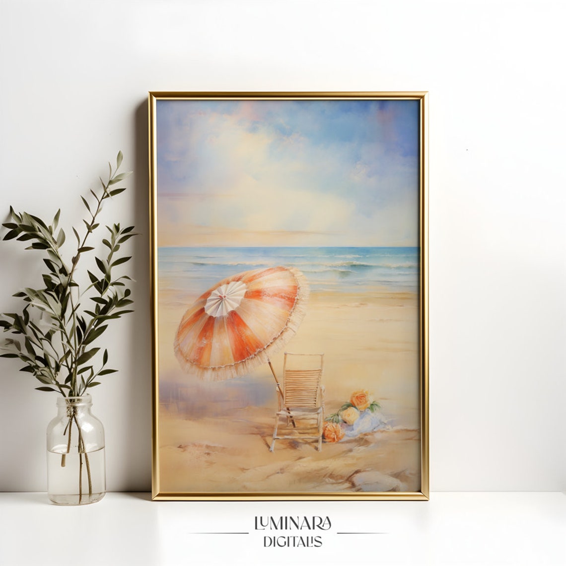 Seashells Serenade Wall Art Vintage Beach Prints Coastal Art Coastal Wall Art Decor 00267 - Image 4