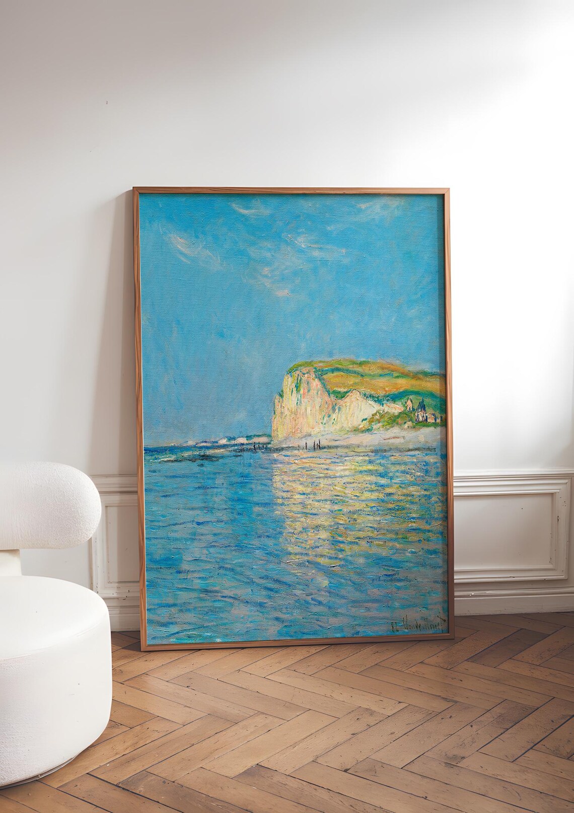 Claude Monet Impressionist Coastal Landscape Poster - Image 5