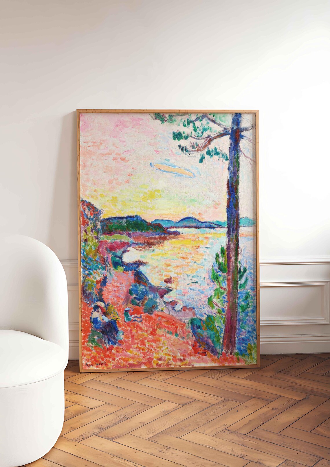 Henri Matisse Coastal Seascape, Mediterranean Landscape Art - Image 5