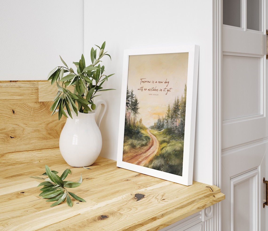 Anne Of Green Gables Quote Print, New Day Inspiration - Image 2
