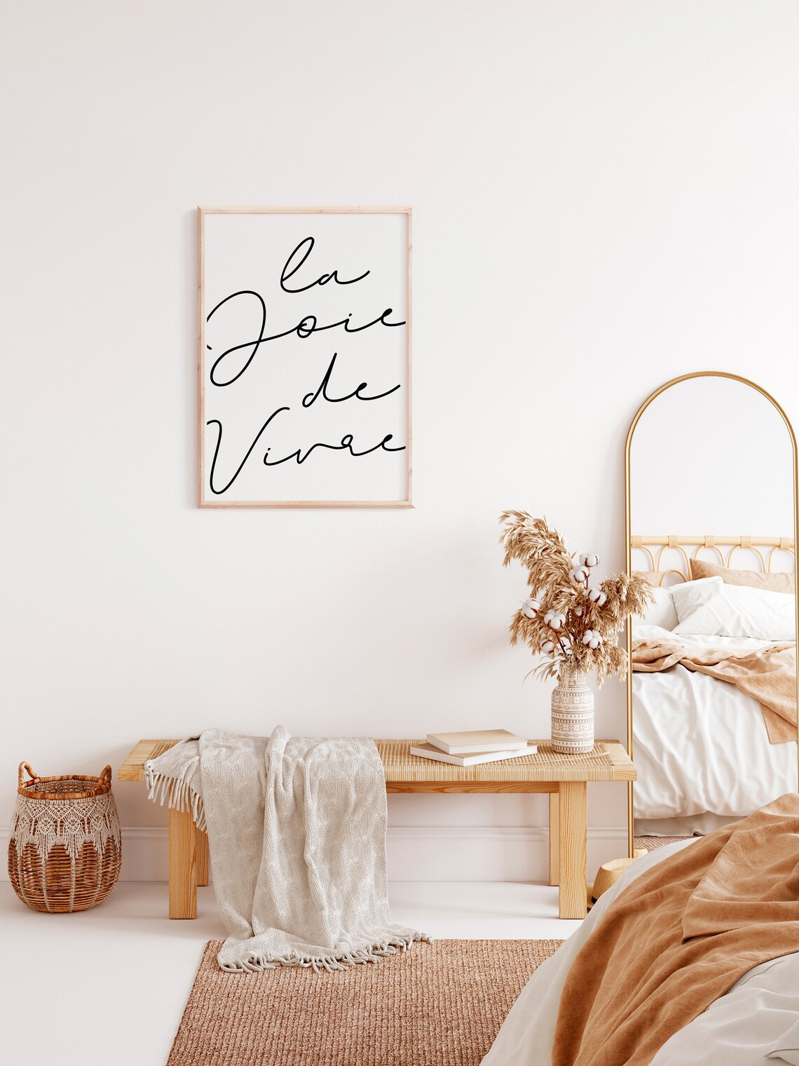 La Joie De Vivre French Quote Travel Poster - Image 2