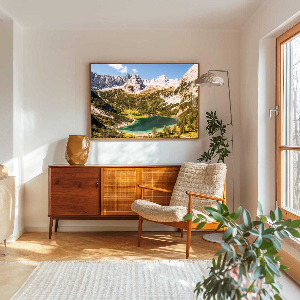 Seebensee Lake Austria Print Stunning Alpine Landscape Wall Art Nature Decor For Modern Lodge Or Rustic Home Interiors - Image 5