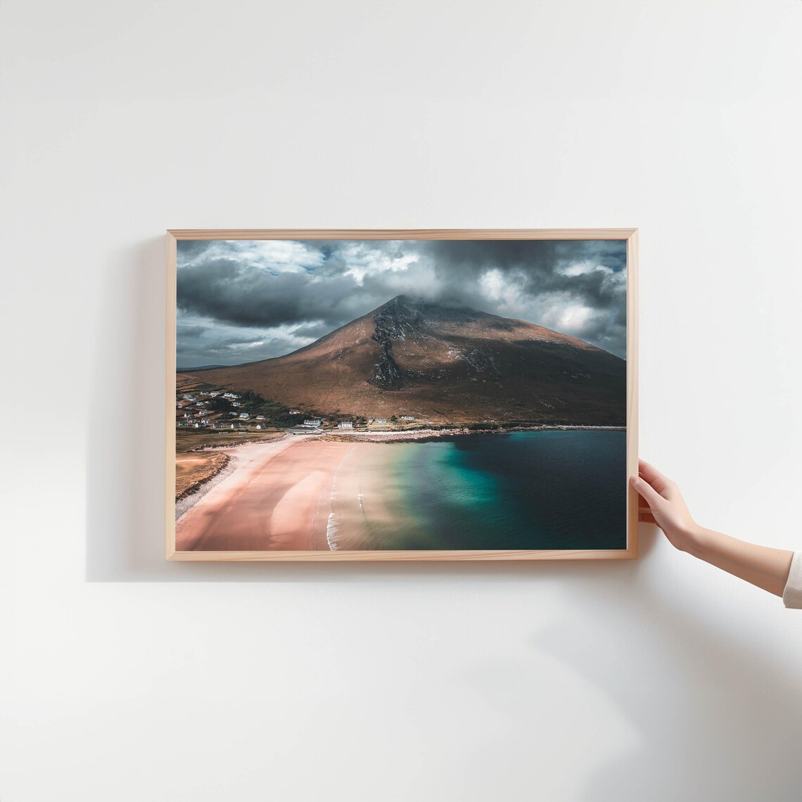 Dugort Beach Achill Island Mayo Ireland Art Print - Image 2