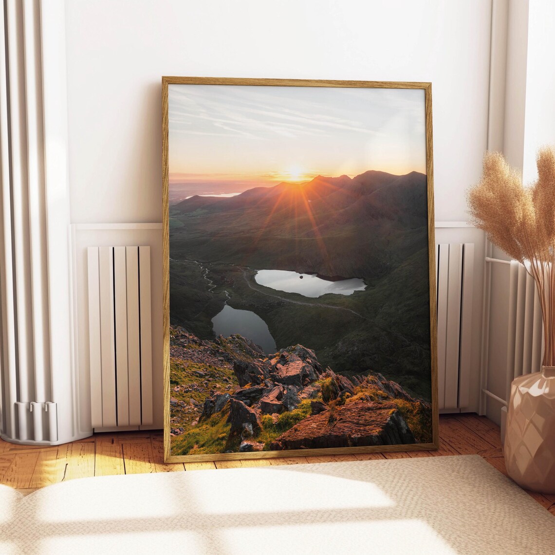 Carrauntoohil Sunrise Golden Light Summit Kerry Ireland Poster - Image 4
