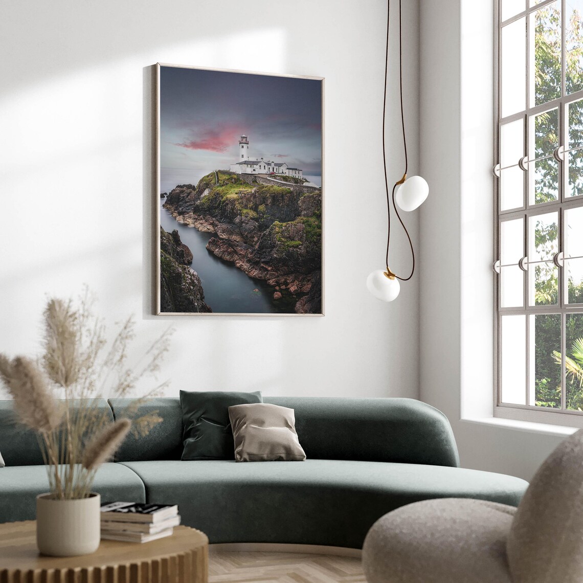 Fanad Lighthouse, Donegal Coastal Photography Art Print - Image 2
