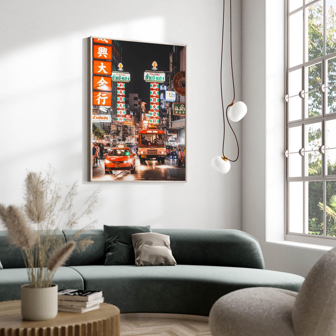 Chinatown Bangkok Thailand South East Asia Street Photography Wall Art Print Modern Home Decor Art For Living Room - Image 3