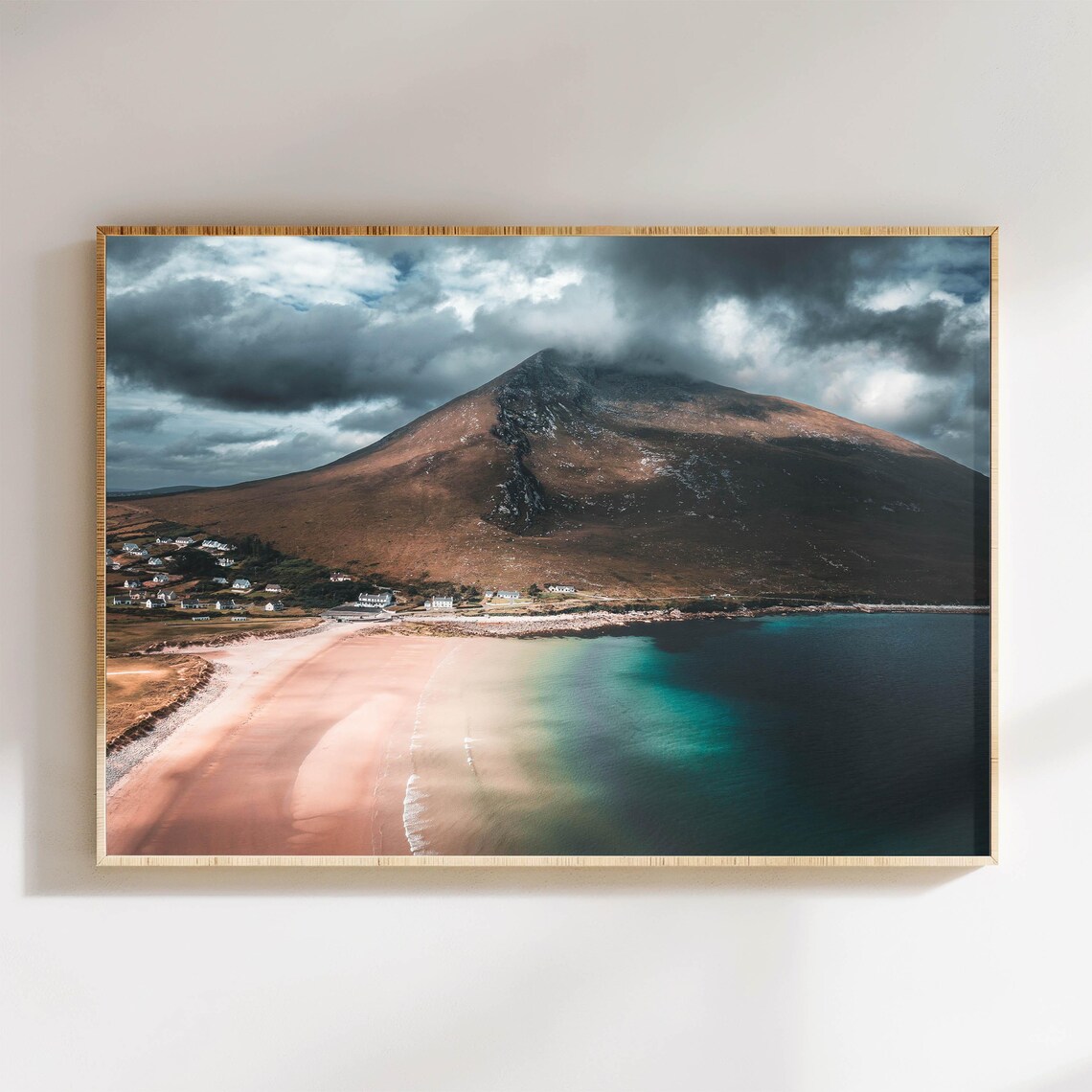 Dugort Beach Achill Island Mayo Ireland Art Print