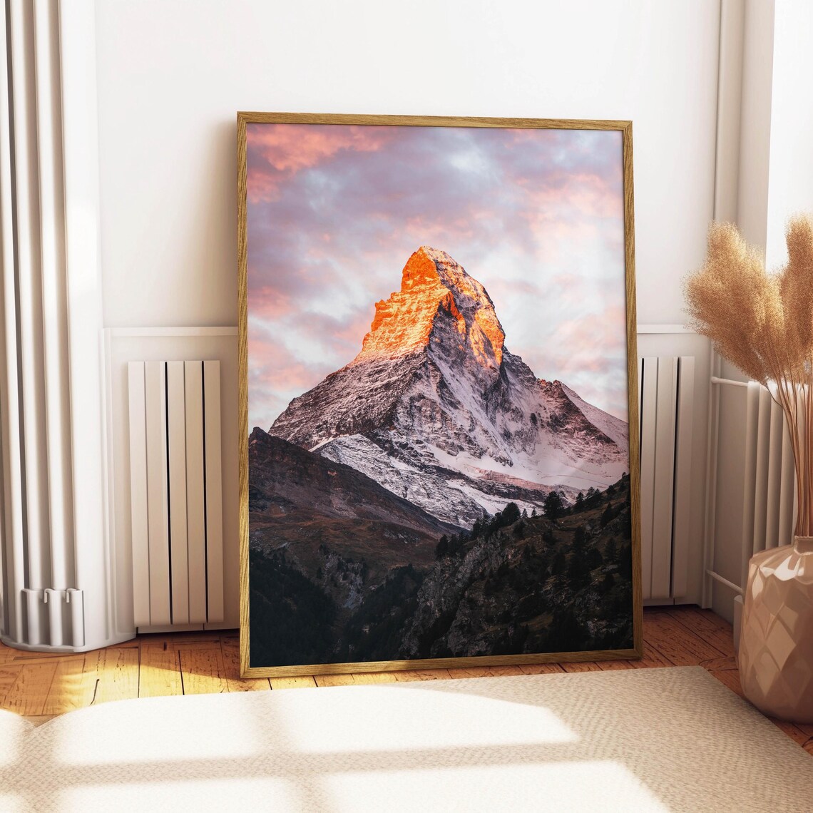 Matterhorn Zermatt Swiss Alps Mountain Art Print - Image 4
