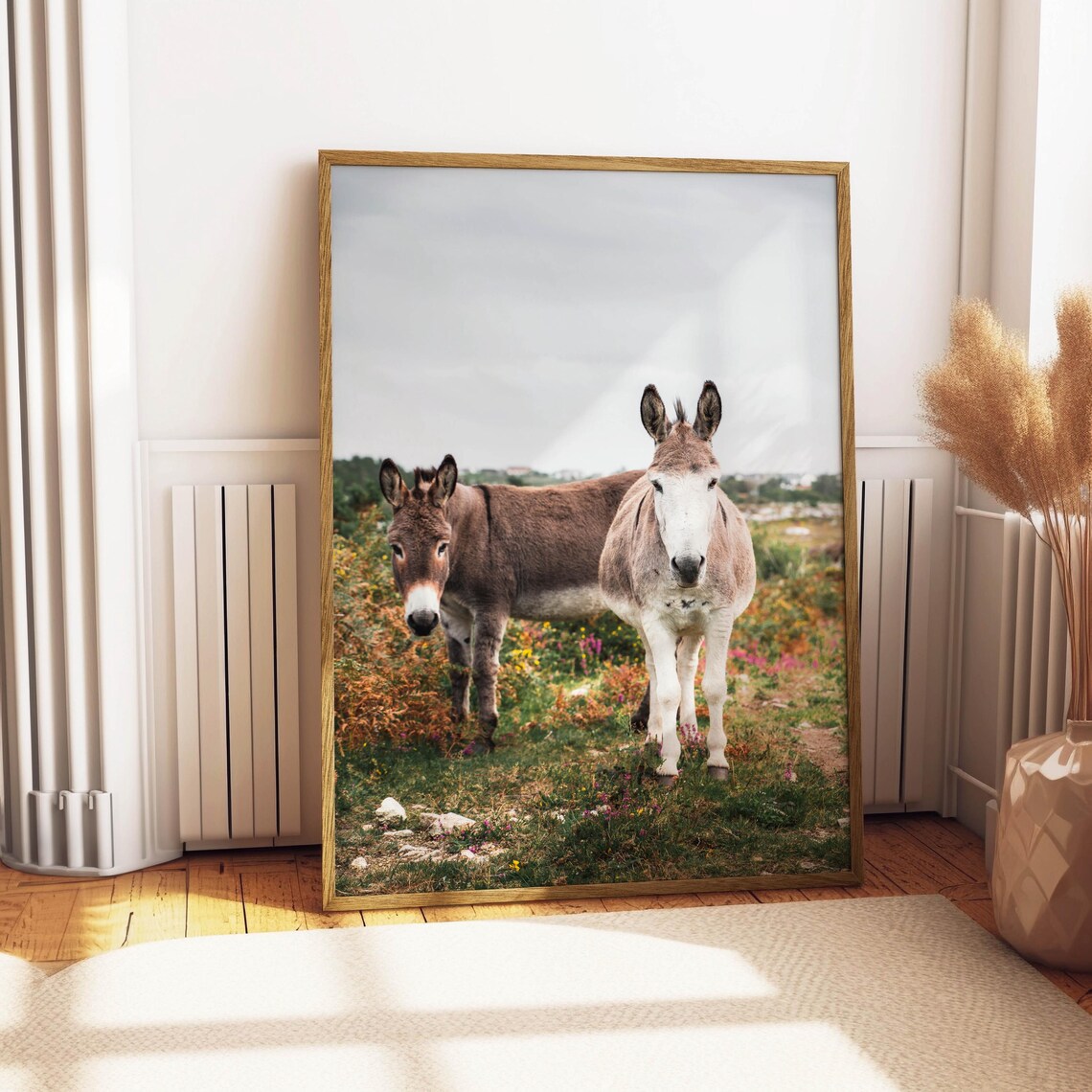 Donkeys In Connemara, Irish Countryside Art Print - Image 4