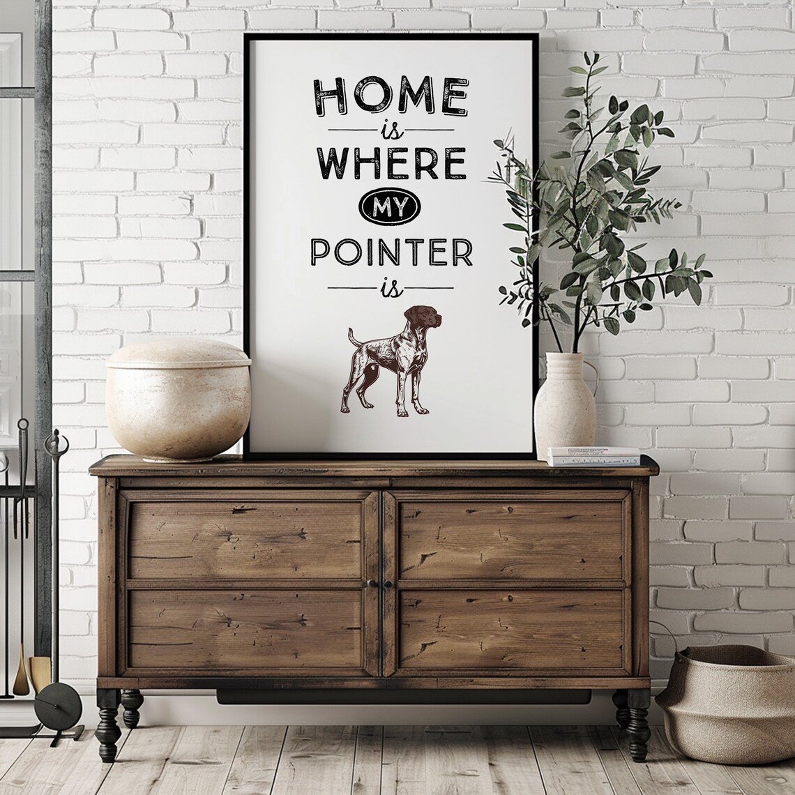 German Shorthaired Pointer Dog Art Print, Gift for Dog Lovers - Image 2