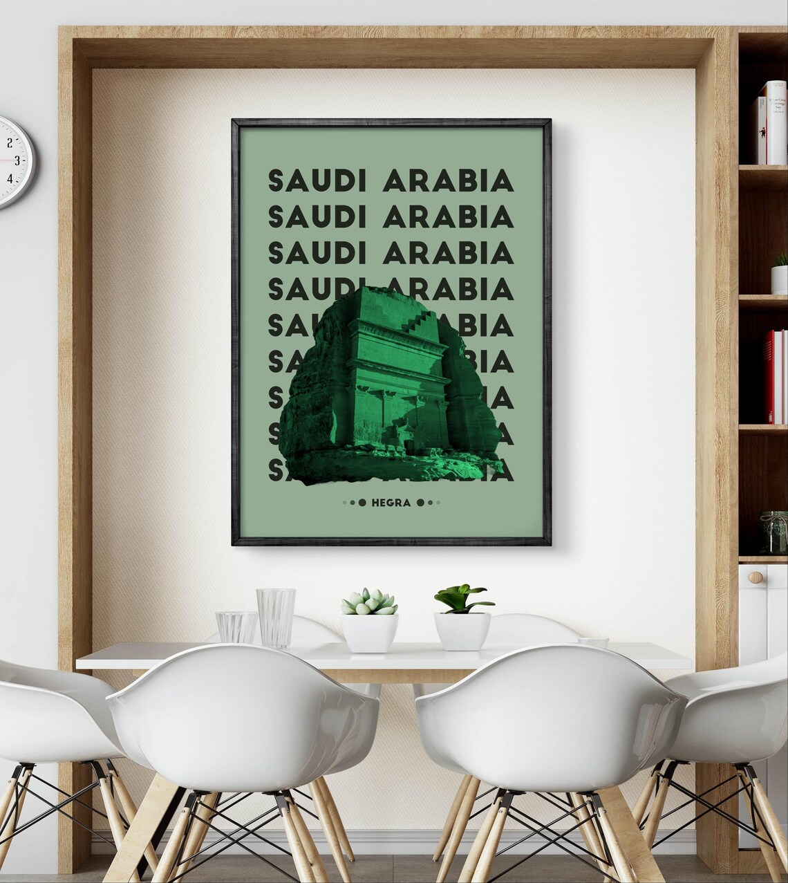 Saudi Arabia Hegra Poster, Ancient Architecture - Image 2