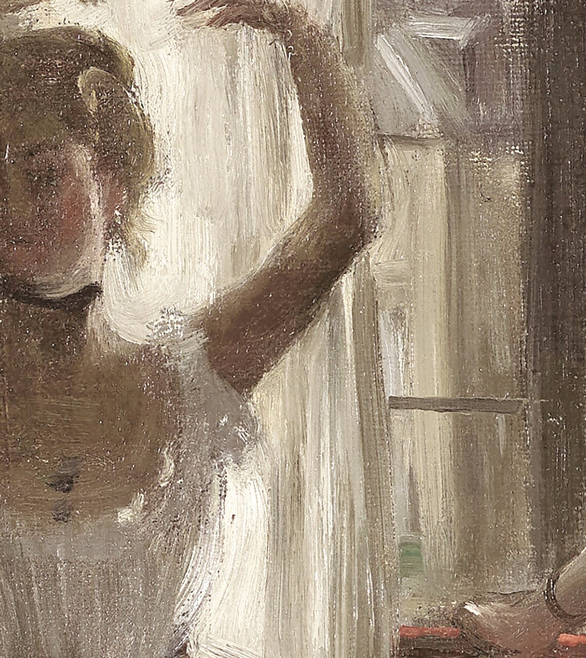 Vintage Dancer Painting, Ballerina Room Decor - Image 2