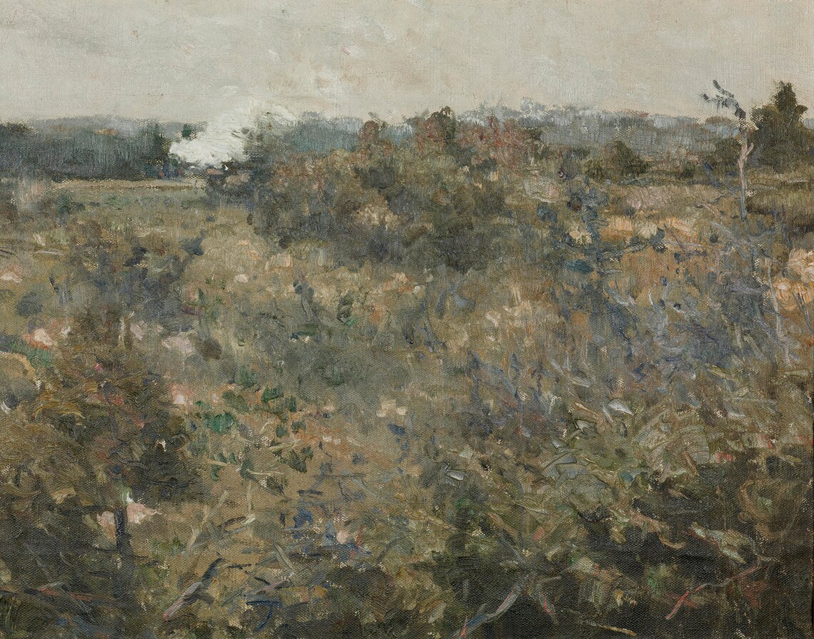 Spring Landscape - Vintage Farmhouse Art - Image 2