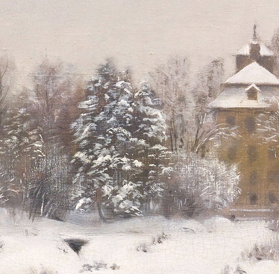 Snowy Landscape - Vintage Winter Art - Image 3