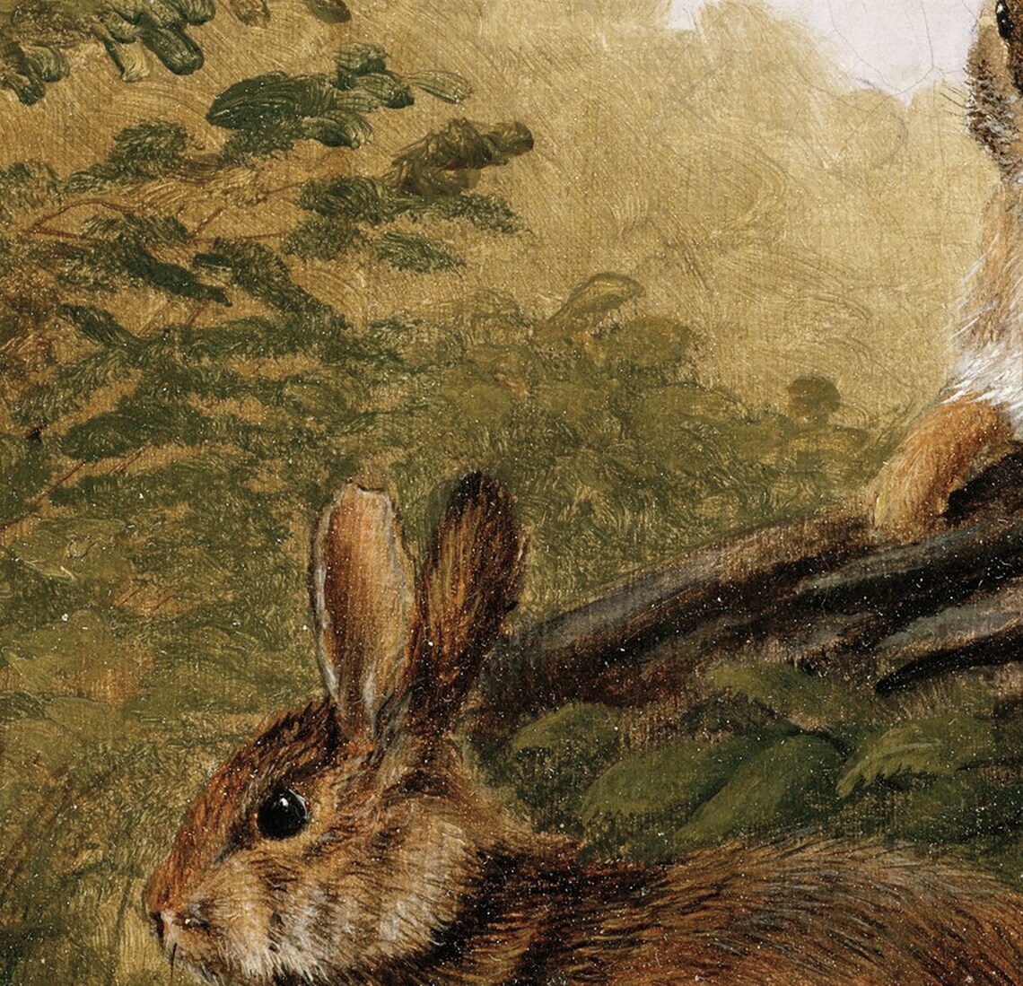 Bunny Painting, Country Nursery Wall Art - Image 2