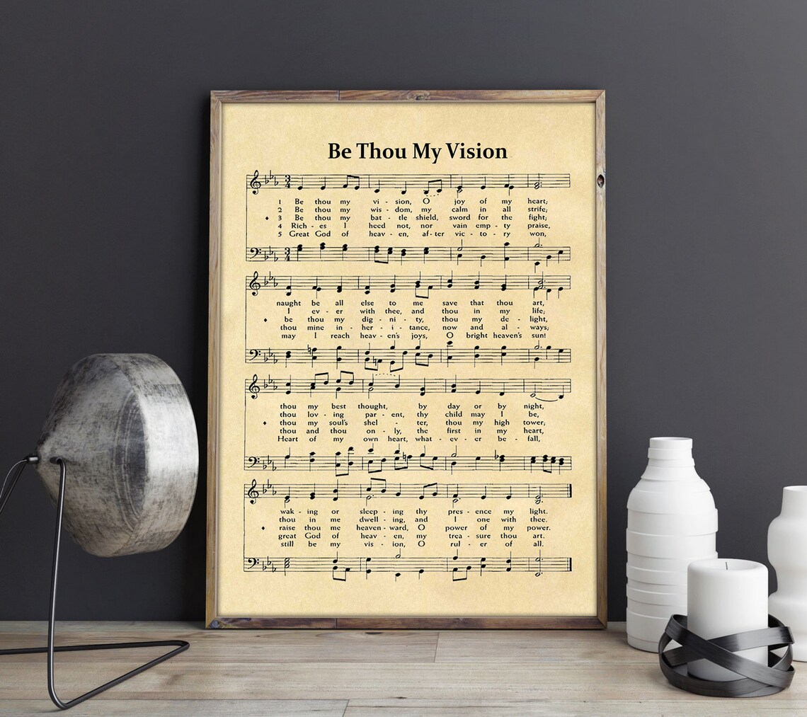 Be Thou My Vision - Hymn Sheet Music - Image 2