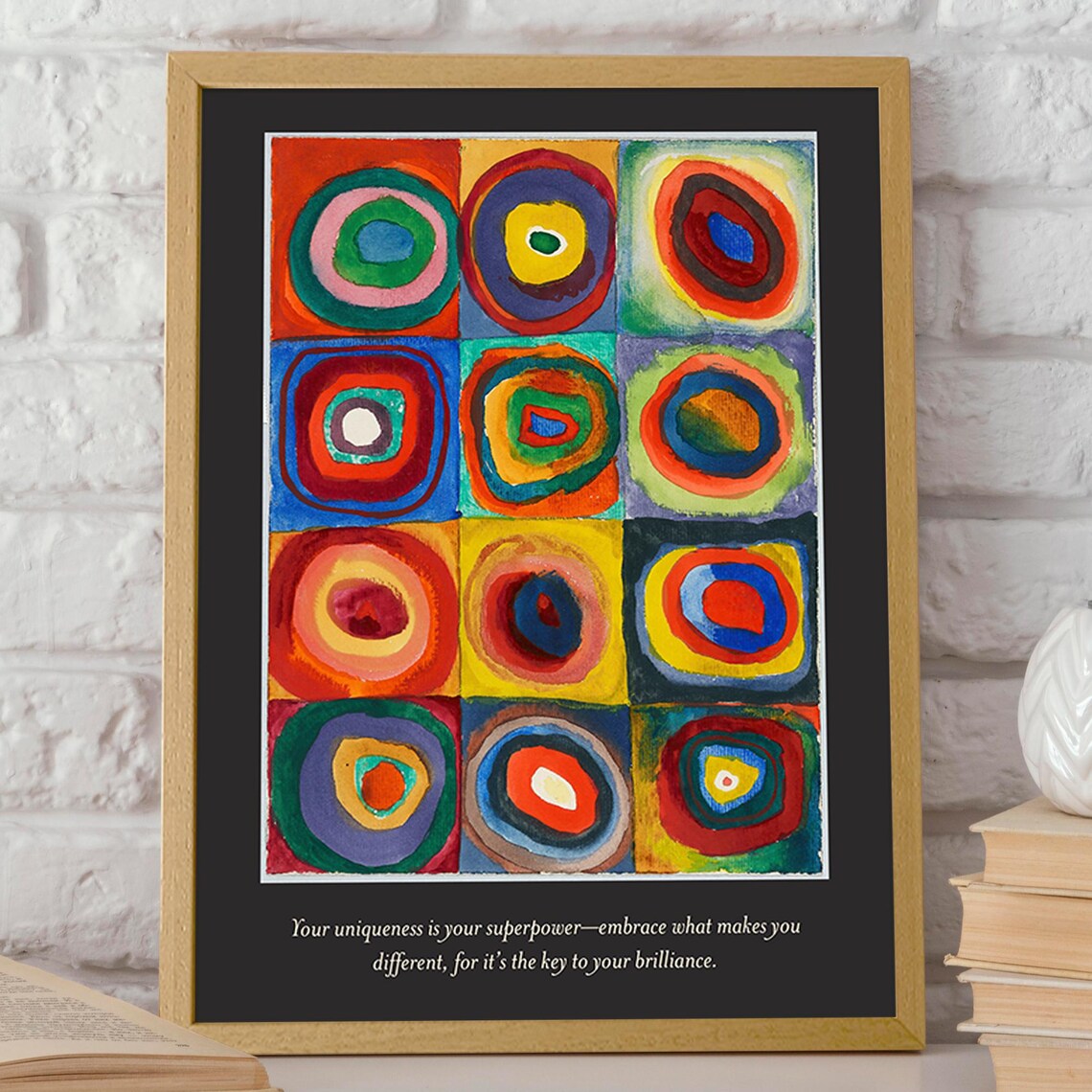 Colorful Abstract Circles, Inspirational Artwork - Image 2