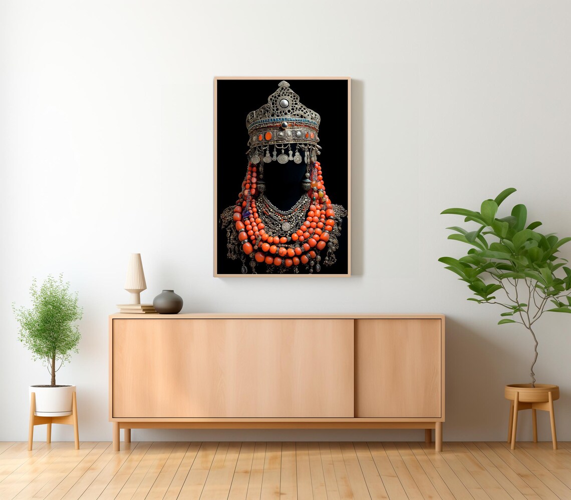 Moroccan Product Berber Decor Morocco Oriental Art African Wall Art Wall Art Prints - Image 2
