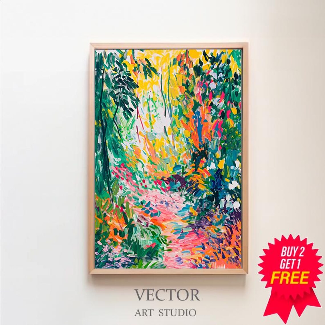 Matisse Landscape at Collioure, Fauve Art Print