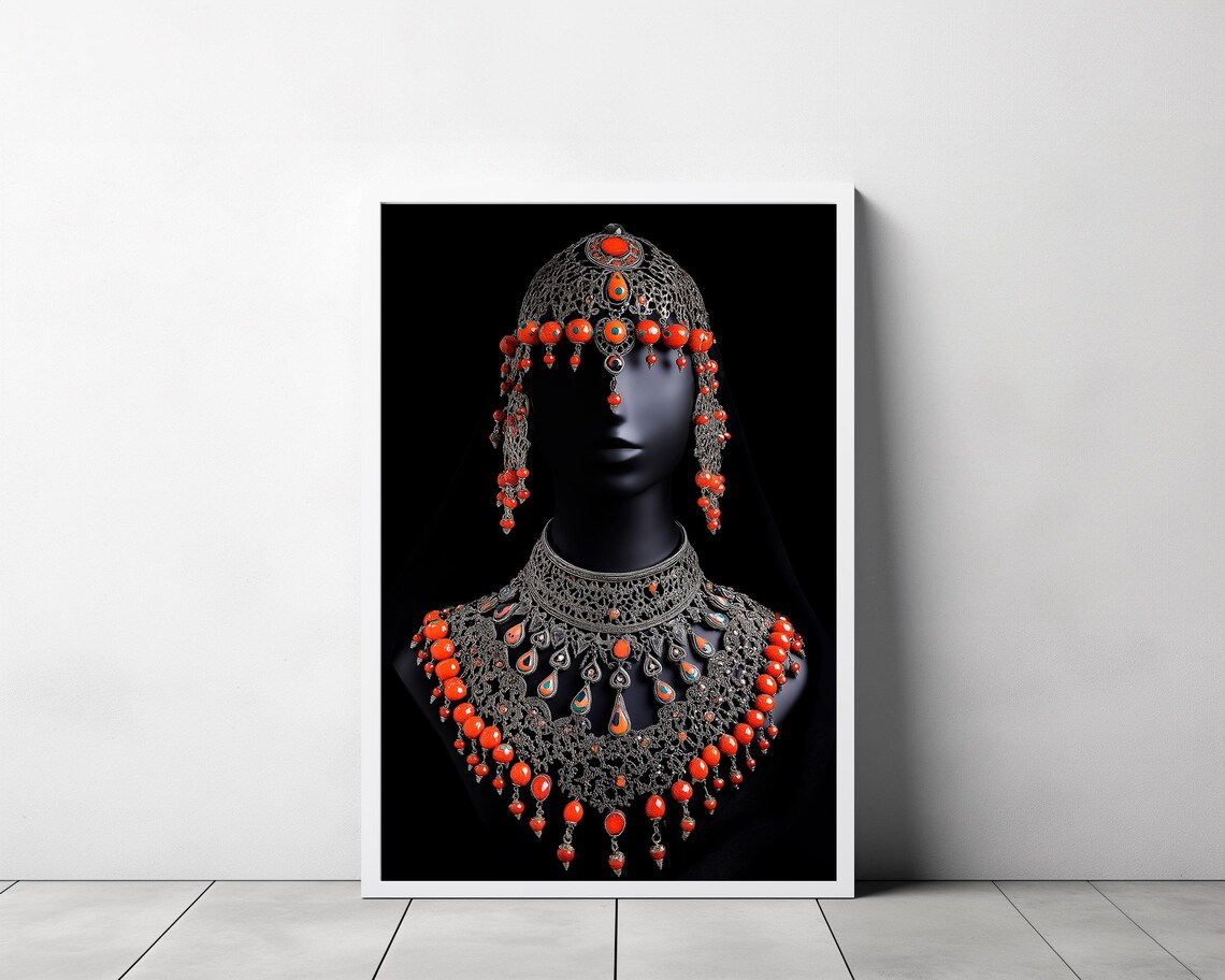 Moroccan Product Berber Decor Morocco Oriental Art African Wall Art Wall Art Prints - Image 3