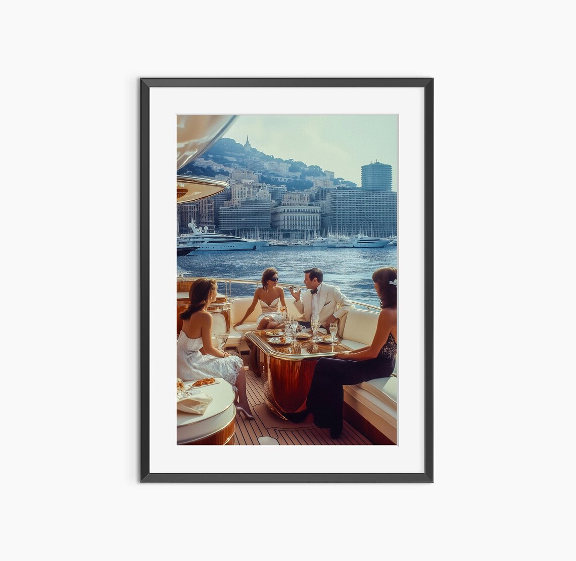 Old Money Photography Prints Yacht Club Fashion Poster Fine Art Print Room Decor Museum Quality