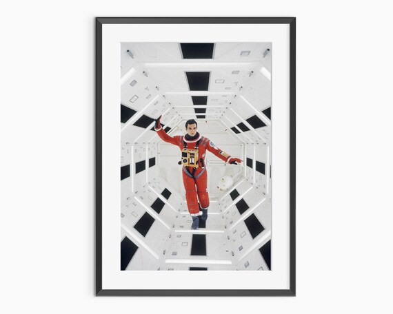 2001 A Space Odyssey Astronaut Film Still Classic Movie Poster