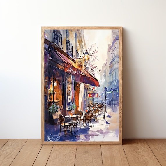 Cozy Cafe Poster Coffee Lover Gift Shop Wall Art Barista Decor Cute Caf Print For Kitchen House Cfe12