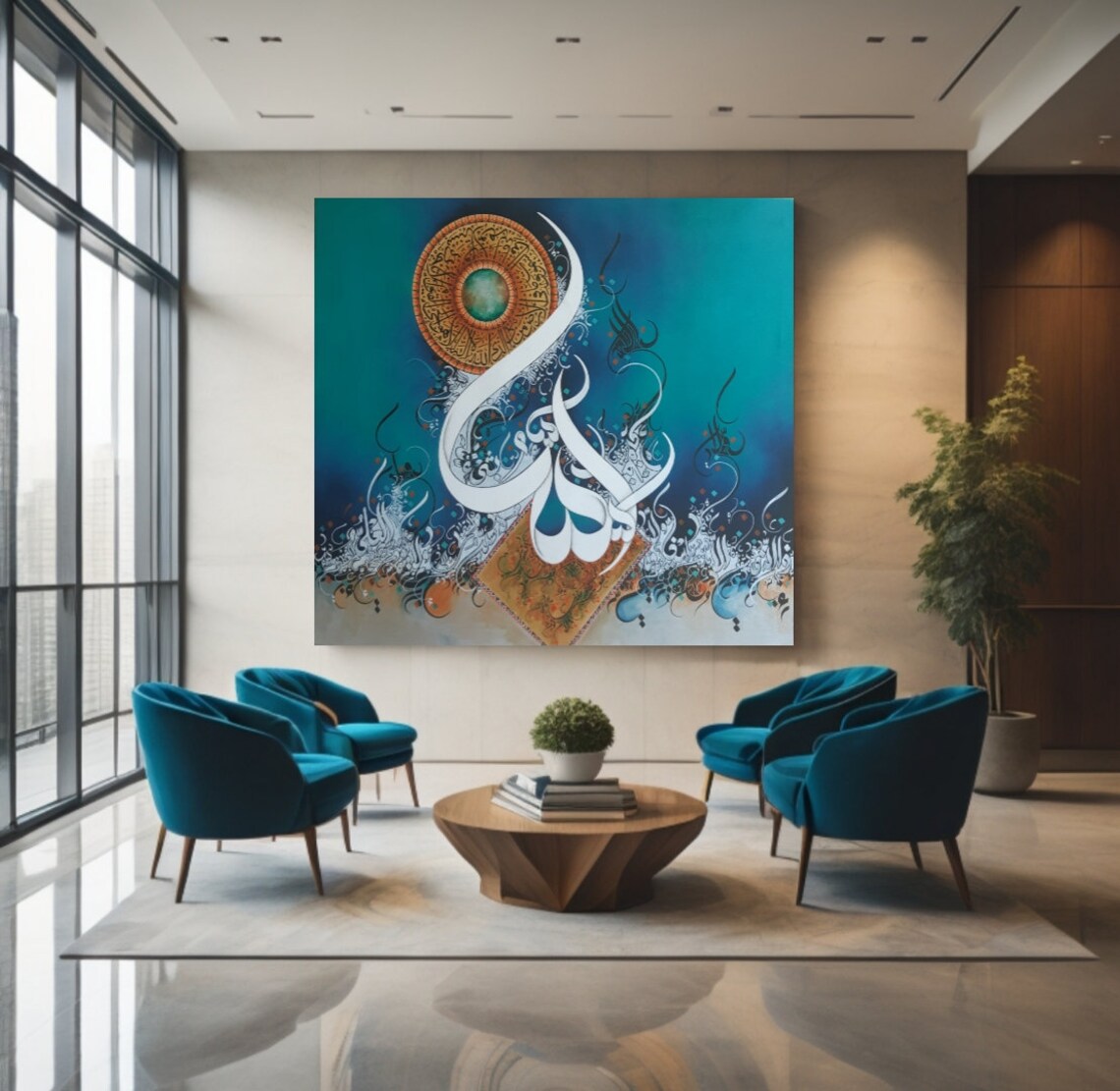 Islamic Calligraphy Art Print for Home Decor - Image 2