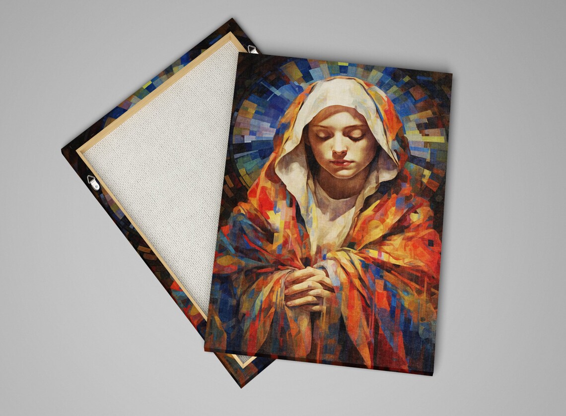 Virgin Mary, Mother of Jesus Religious Art Print - Image 3