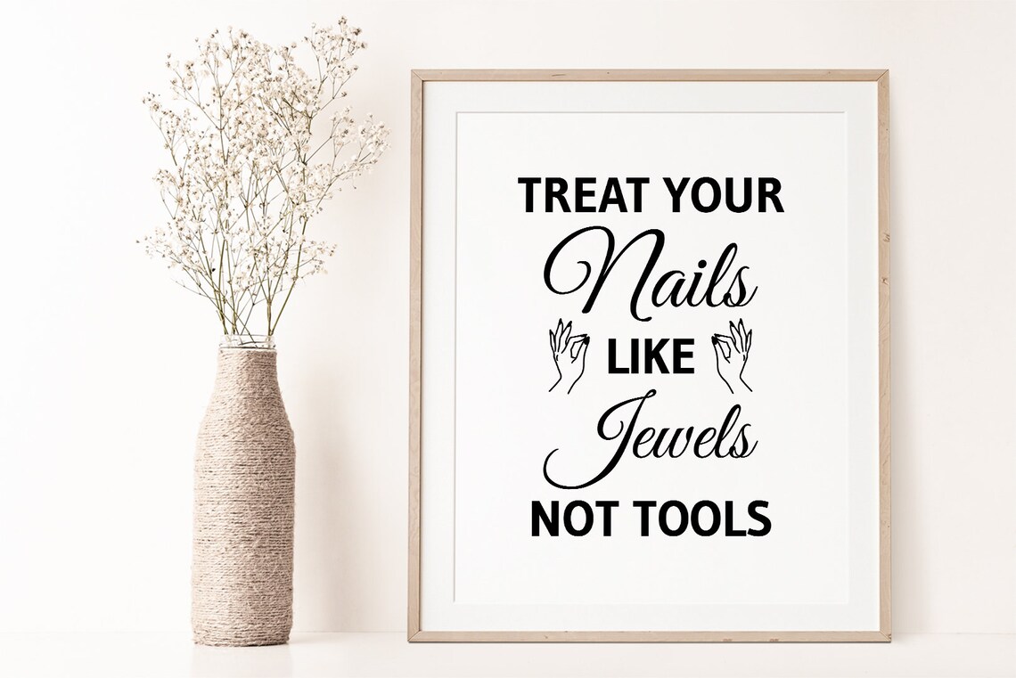 Nail Room Decor, Nail Salon Wall Art Print - Image 2