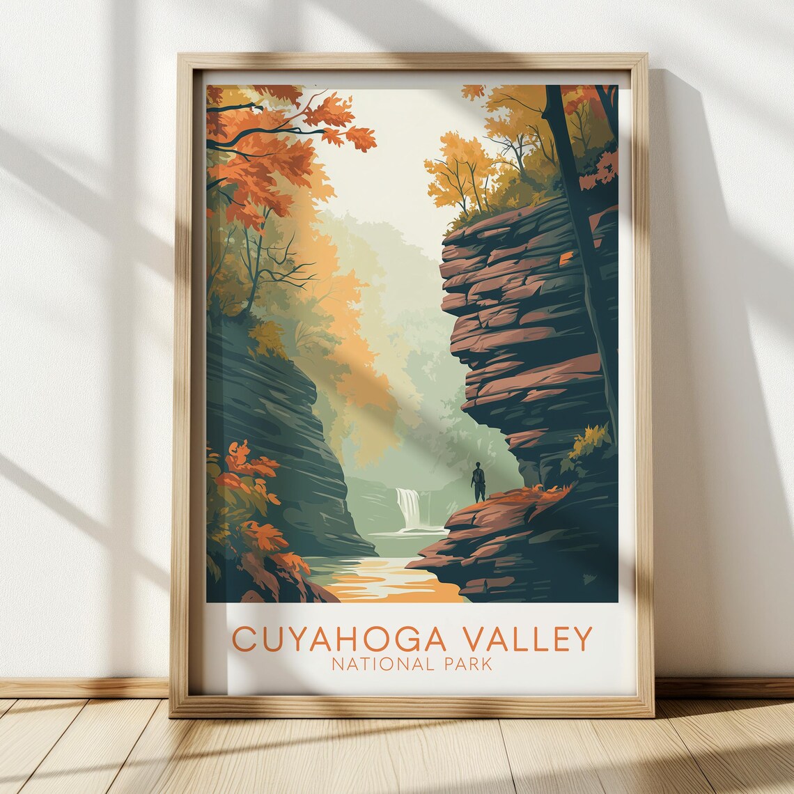 Cuyahoga Valley National Park Travel Poster, Ohio