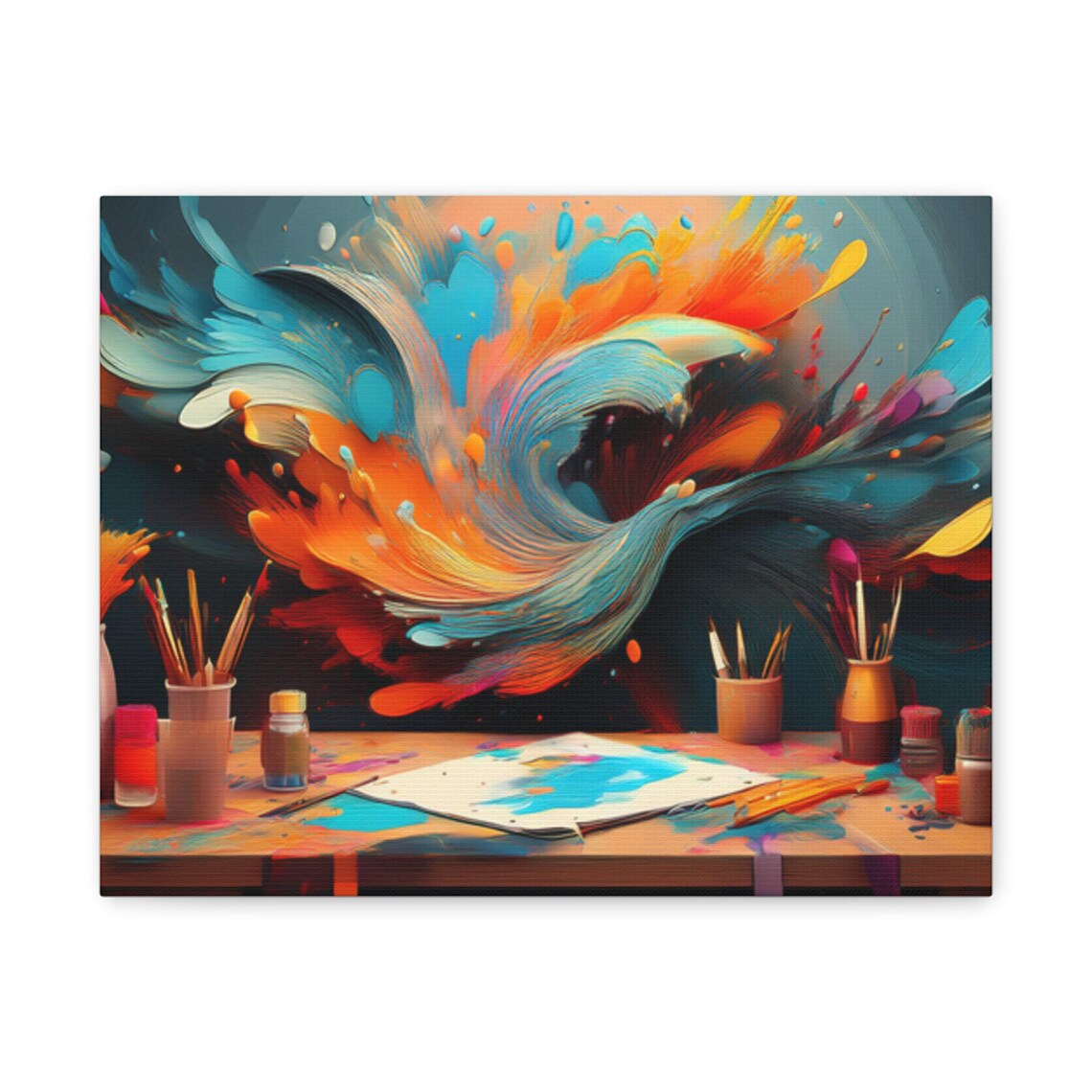 Vibrant Abstract Art, Inspirational Decor - Image 2