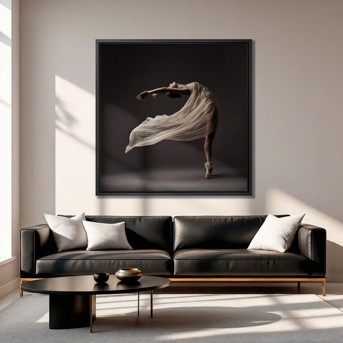 Elegant Ballerina Dancing Art Print, Modern Ballet - Image 5
