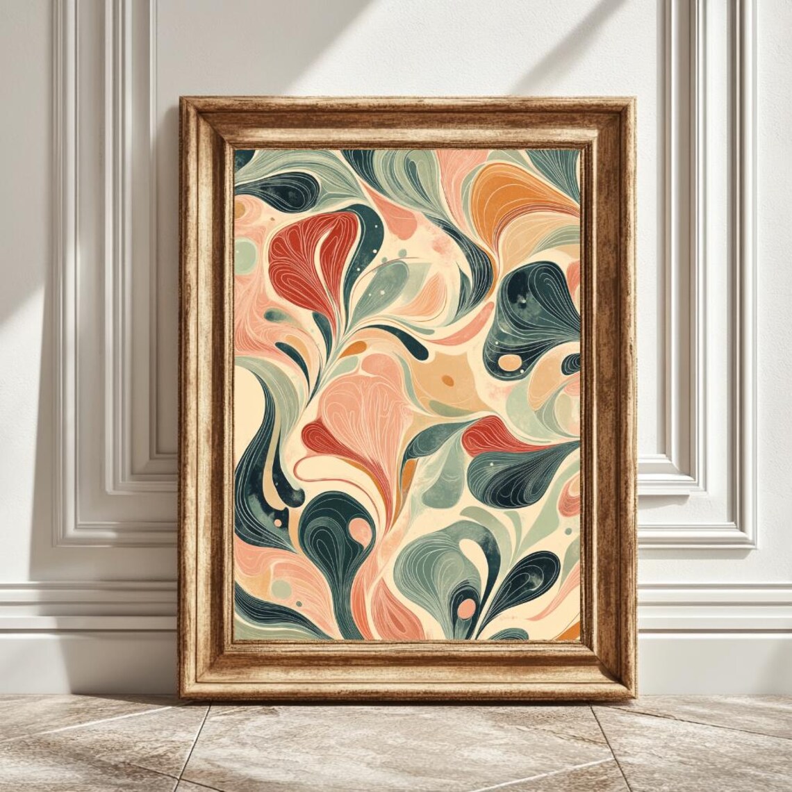 Pattern Illustration, Modern Home Decor