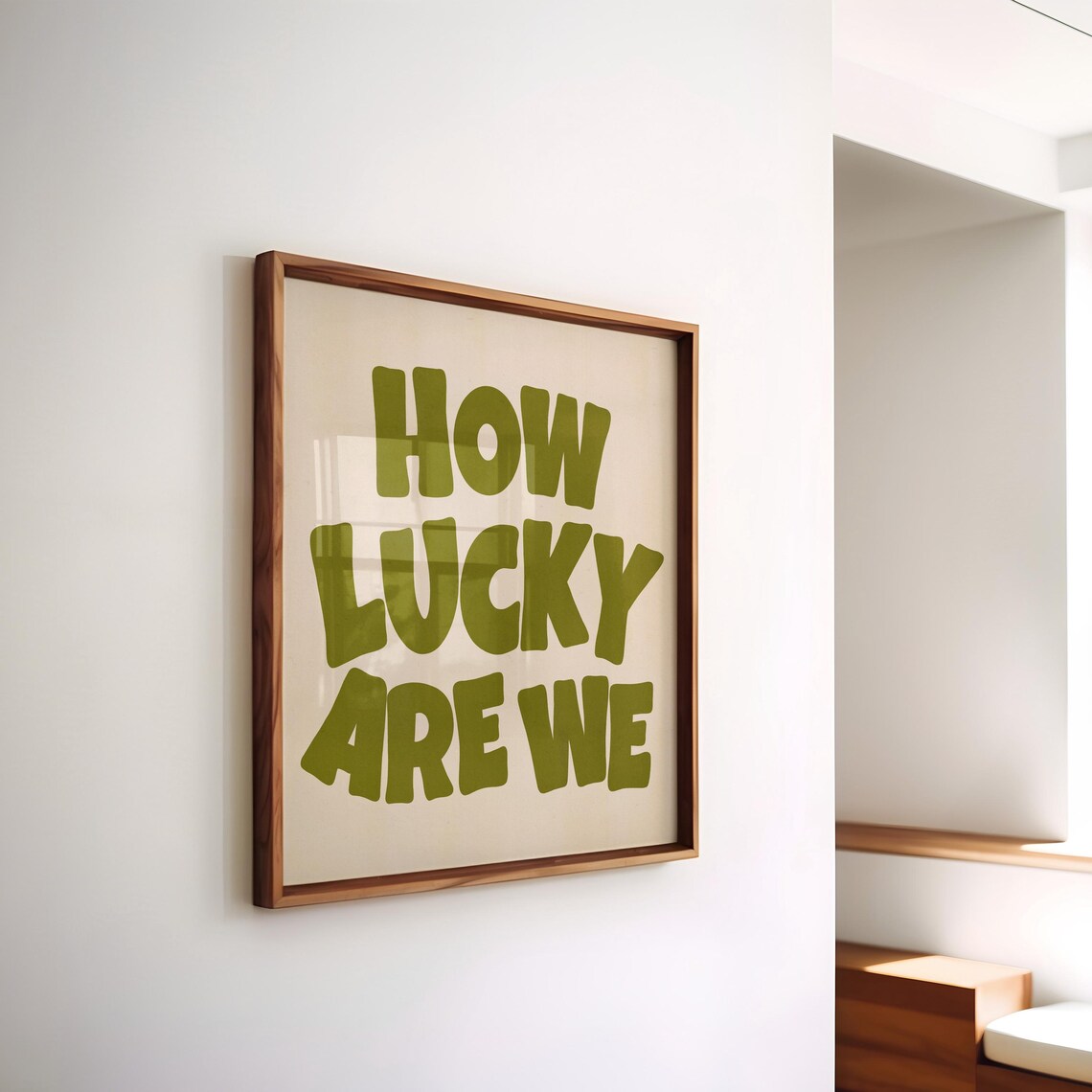 How Lucky Are We, Retro Western Poster - Image 4