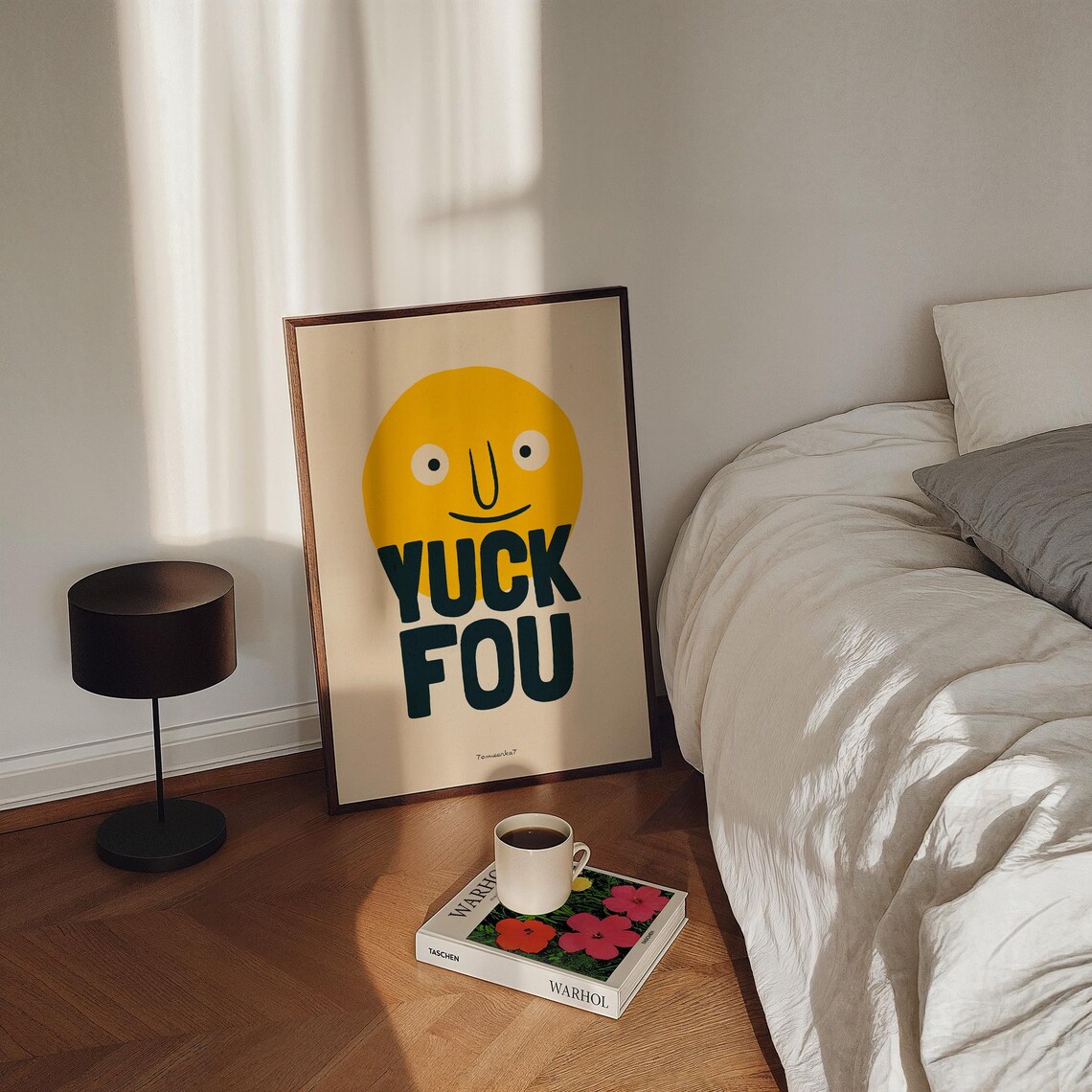 Yuck Fou Funny Quote Retro Wall Art Print - Image 4
